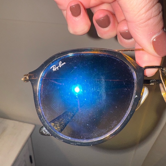 COPY - RayBan 4253 - Tortoise Aviator Blue Lens - Picture 5 of 8